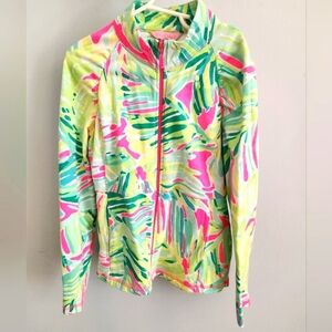 Lilly Pulitzer Zip Up Jacket